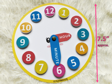 Load image into Gallery viewer, Learn to tell Time, Clock