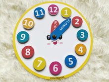 Load image into Gallery viewer, Learn to tell Time, Clock