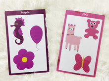 Load image into Gallery viewer, Colors Flashcards, Matching Activity