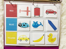 Load image into Gallery viewer, Colors Sorting and Shapes Puzzle Activity