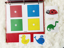 Load image into Gallery viewer, Colors and Shapes Matching Activity