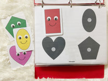 Load image into Gallery viewer, Colors and Shapes Matching Activity