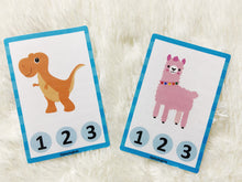 Load image into Gallery viewer, Count and Clip Animals Cards