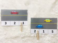 Load image into Gallery viewer, Count and Clip Activity| Cars on the Road