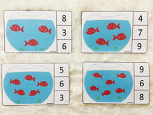 Load image into Gallery viewer, Fish Counting Activity, Count and Clip Activity