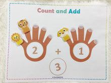 Load image into Gallery viewer, Counting and Addition Practice Activity