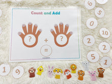 Load image into Gallery viewer, Counting and Addition Practice Activity