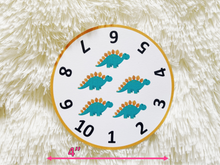 Load image into Gallery viewer, Count and Clip Dinosaur Cards, Toddler, Preschool, Prek Math