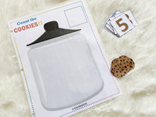 Load image into Gallery viewer, Cookies Counting Activity Mat
