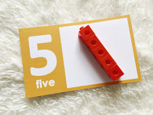 Load image into Gallery viewer, Counting Practice Activity Cards, Numbers Playdoh