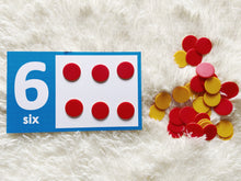 Load image into Gallery viewer, Counting Practice Activity Cards, Numbers Playdoh