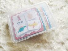 Load image into Gallery viewer, Counting Practice, Learn to count, Preschool Math, Count and Match, Montessori Math