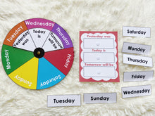 Load image into Gallery viewer, Days of the Week Activity