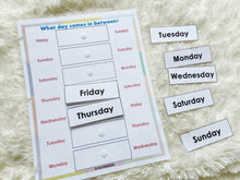 Load image into Gallery viewer, Days of the Week Activity