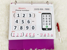 Load image into Gallery viewer, Editable Phone Number Practice Activity, Learn Emergency Contact Numbers Activity