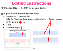 Load image into Gallery viewer, Editable 7 Letter Name Spelling Practice Activity, Name Building and Writing