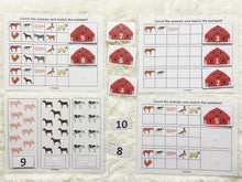 Load image into Gallery viewer, Farm Animals Busy Book