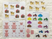 Load image into Gallery viewer, Farm Animals Busy Book