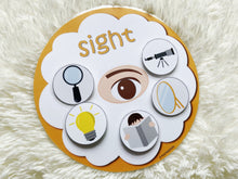Load image into Gallery viewer, Five Senses Sorting Activity