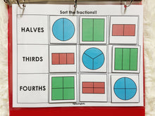 Load image into Gallery viewer, Fractions and Number Bonds, Math Activities