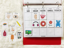 Load image into Gallery viewer, Body Parts Busy Book, Toddler Busy Book, Learning Binder, Quiet Book