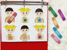 Load image into Gallery viewer, Body Parts Busy Book in Spanish