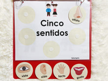 Load image into Gallery viewer, Body Parts Busy Book in Spanish