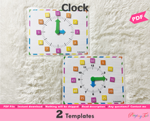 Load image into Gallery viewer, Learn to tell Time, Clock