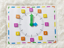 Load image into Gallery viewer, Learn to tell Time, Clock