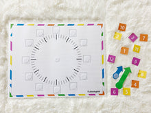 Load image into Gallery viewer, Learn to tell Time, Clock