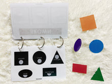 Load image into Gallery viewer, Colors and Shapes Mini Activity Book