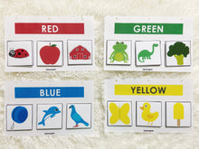 Load image into Gallery viewer, Colors and Shapes Mini Activity Book