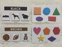 Load image into Gallery viewer, Colors and Shapes Mini Activity Book