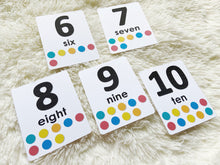 Load image into Gallery viewer, Numbers Flashcards