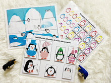 Load image into Gallery viewer, Penguin Busy Book