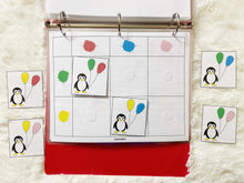 Load image into Gallery viewer, Penguin Busy Book