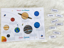 Load image into Gallery viewer, Planets/ Solar System Matching Activity