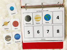 Load image into Gallery viewer, Planets/ Solar System Busy Book