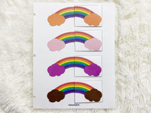 Load image into Gallery viewer, Colors and Shapes Matching Activity, Toddler Busy Book, Learning Binder, Quiet Book