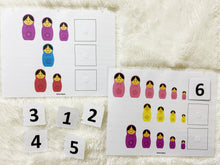 Load image into Gallery viewer, Nesting Dolls Busy Book