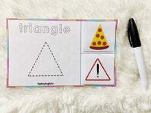 Load image into Gallery viewer, Shapes Tracing and Picture Sorting Activity