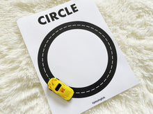 Load image into Gallery viewer, Shapes Tracing Road Mats