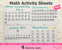 Load image into Gallery viewer, Number Order 1 to 100 | Skip Counting | Arithmetic | Math