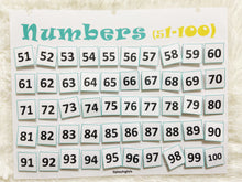 Load image into Gallery viewer, Number Order 1 to 100 | Skip Counting | Arithmetic | Math