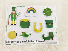 Load image into Gallery viewer, St Patricks Day Busy Book