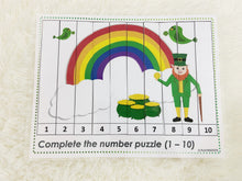 Load image into Gallery viewer, St Patricks Day Busy Book