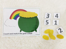 Load image into Gallery viewer, St Patricks Day Busy Book