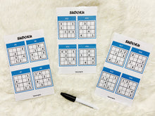 Load image into Gallery viewer, Sudoku or Suduko Puzzle, DIY Sudoku Activity Mat