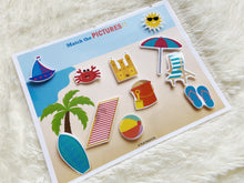 Load image into Gallery viewer, Summer Toddler Busy Book