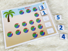 Load image into Gallery viewer, Summer Toddler Busy Book